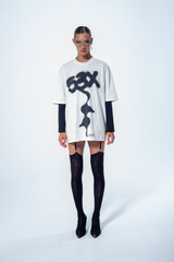 "Free To Be Me" T-shirt in White