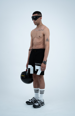"07 ORIGINALS" SHORTS IN BLACK